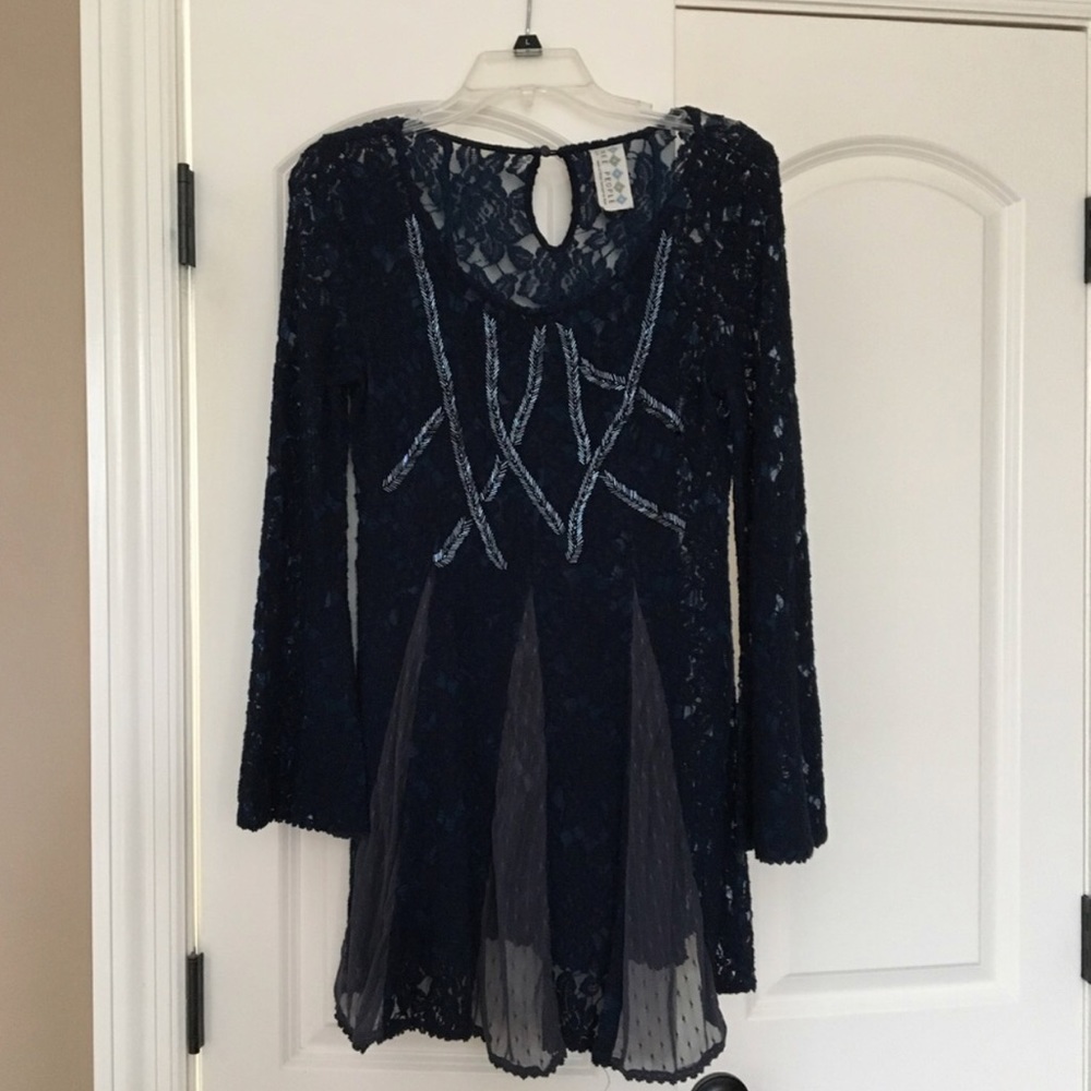 Lacey navy free people dress